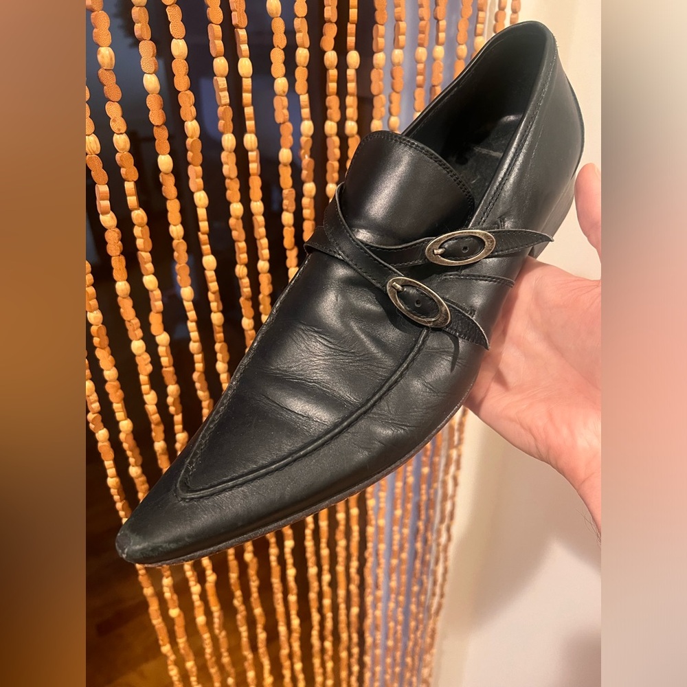 Men’s Italian Black Dress shoes - Size 10.5